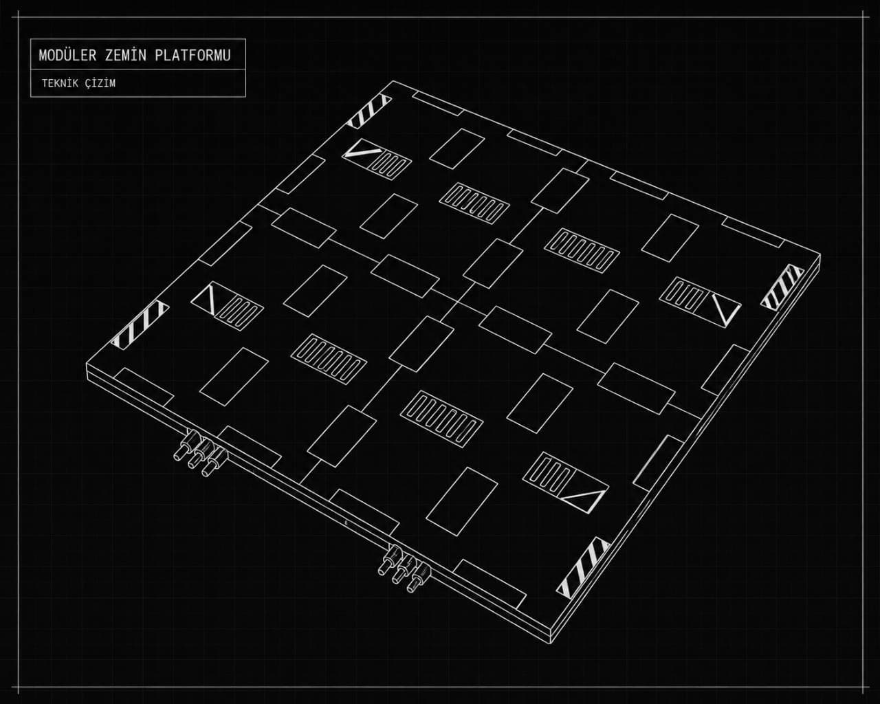 MDB-DT01 — A modular display, base and edging system developed for collectible models.